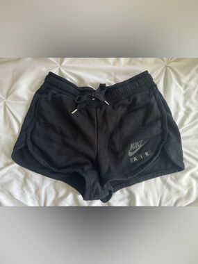 Nike Air Black Sweat Shorts Size Small